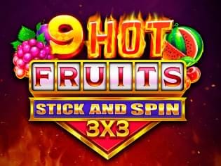 9 Hot Fruits Stick and Spin 3x3 screenshot